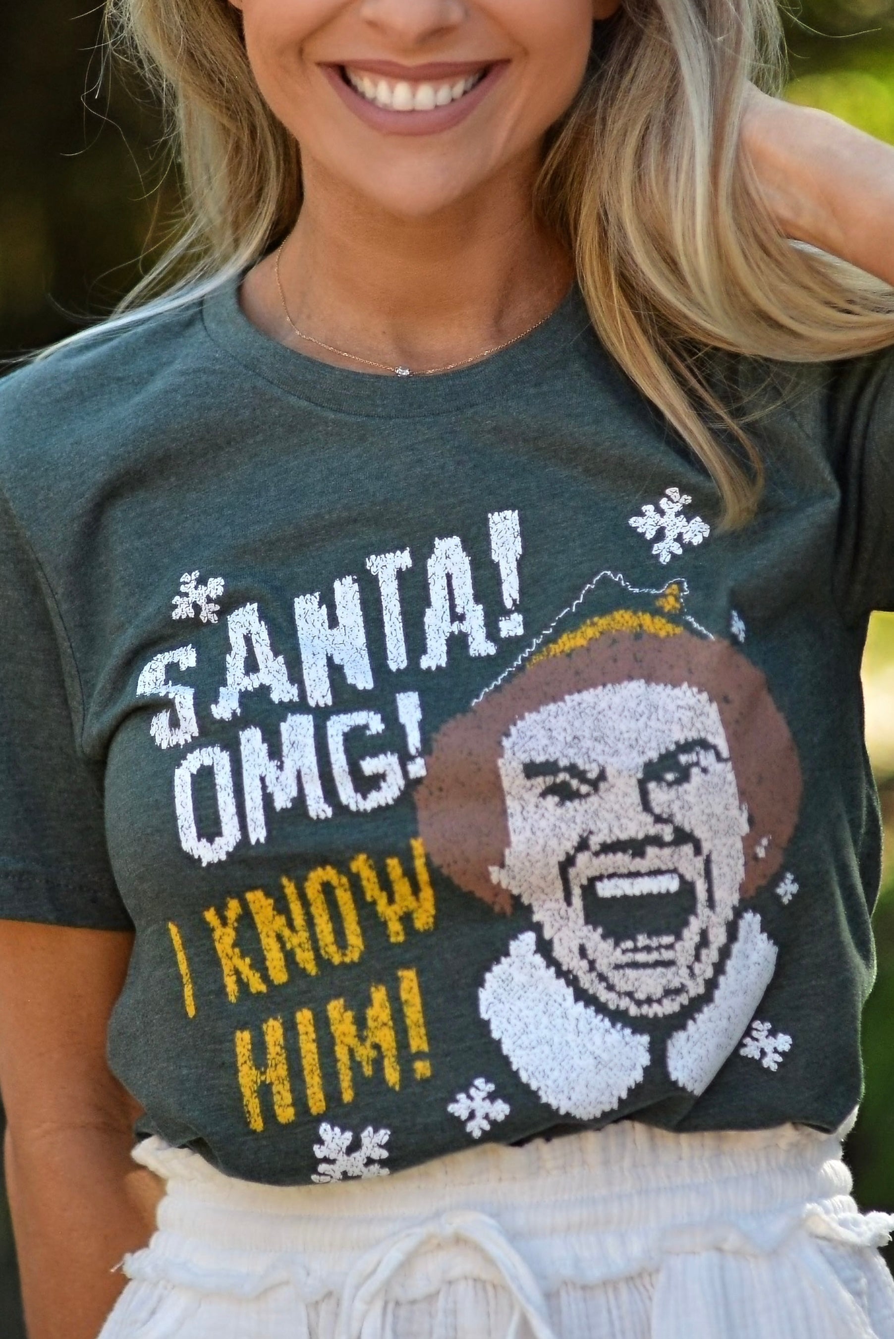 Santa! I Know Him! ~ Adults & Littles {tees}