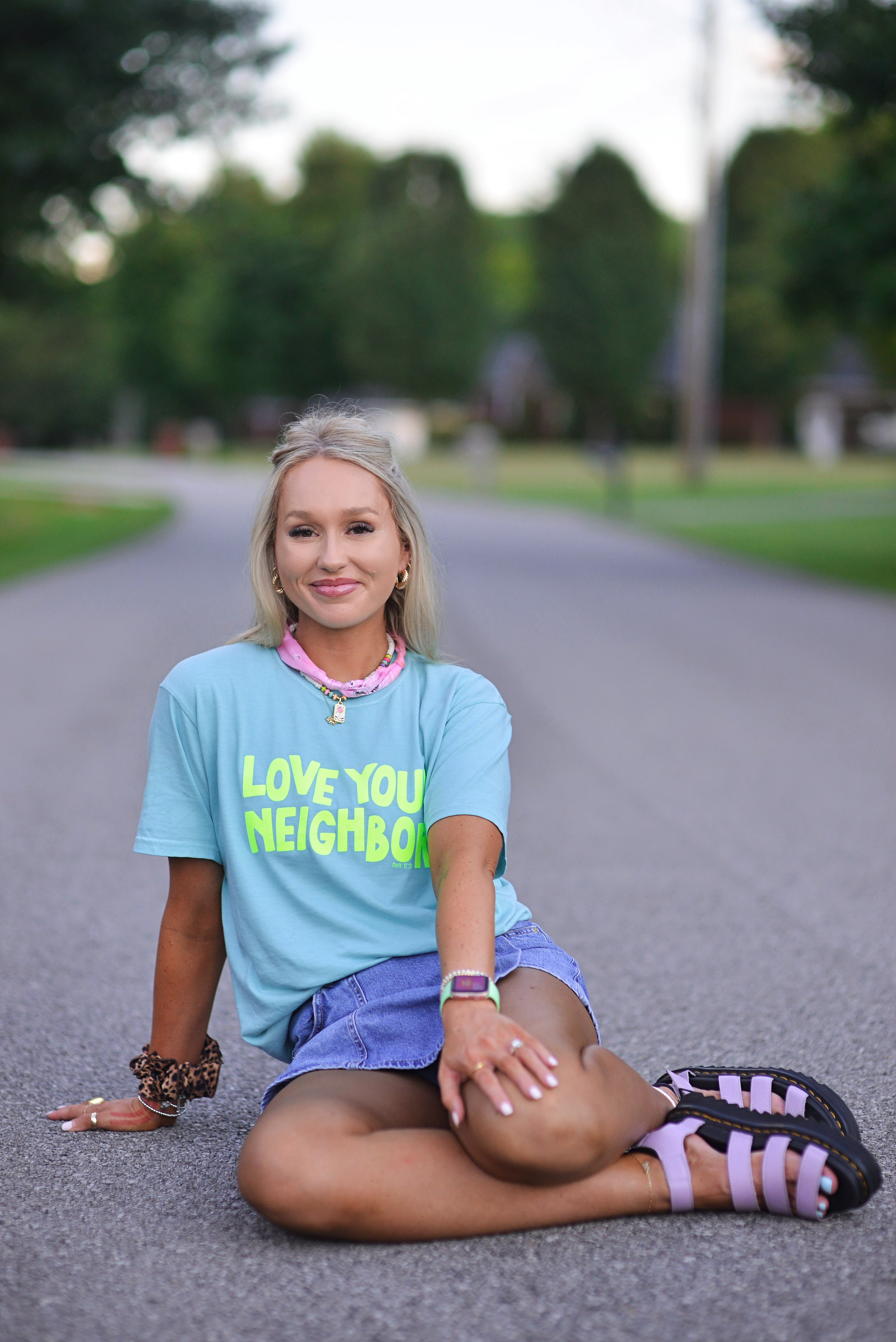 Love Your Neighbor {Comfort Colors}