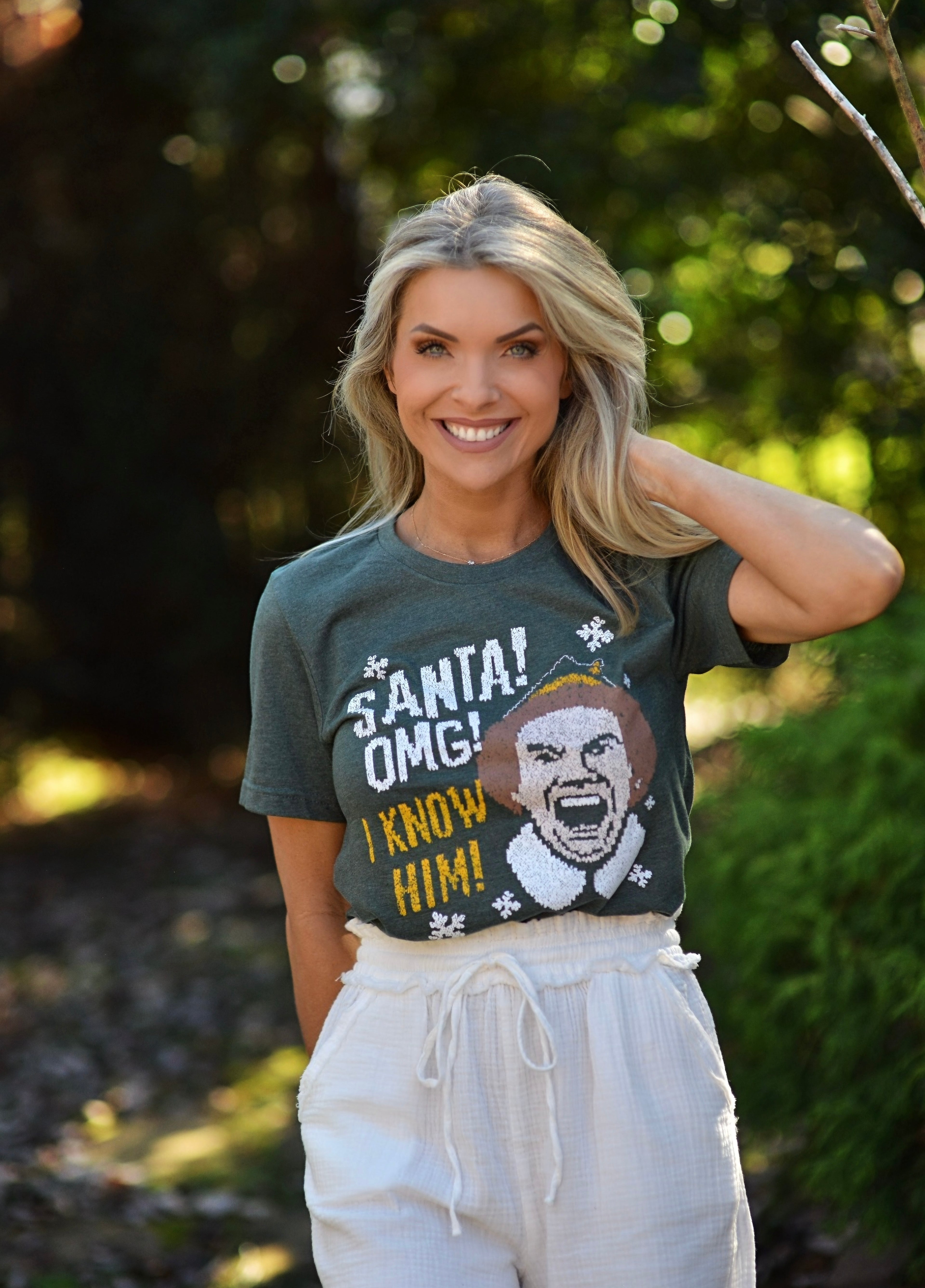 Santa! I Know Him! ~ Adults & Littles {tees}