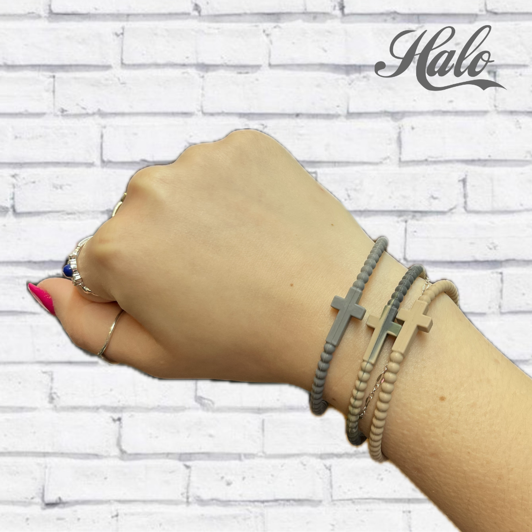 Cross Silicone Bracelets {Ryan & Rose Jesus Bracelets}