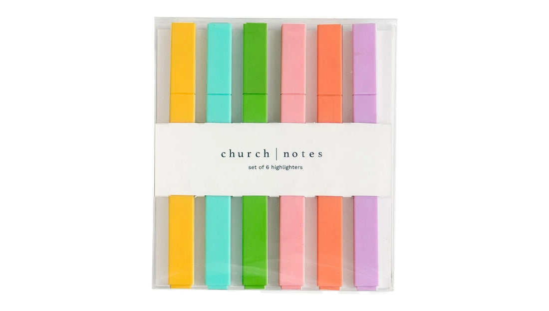 Church Notes Highlighter Set