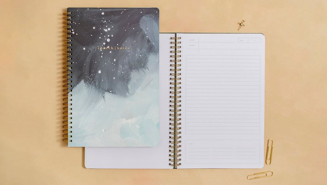 Church Notes Notebook ~ Large