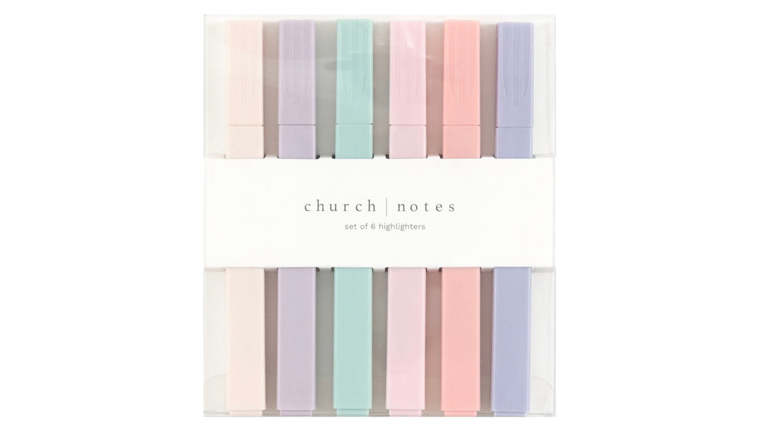 Church Notes Highlighter Set