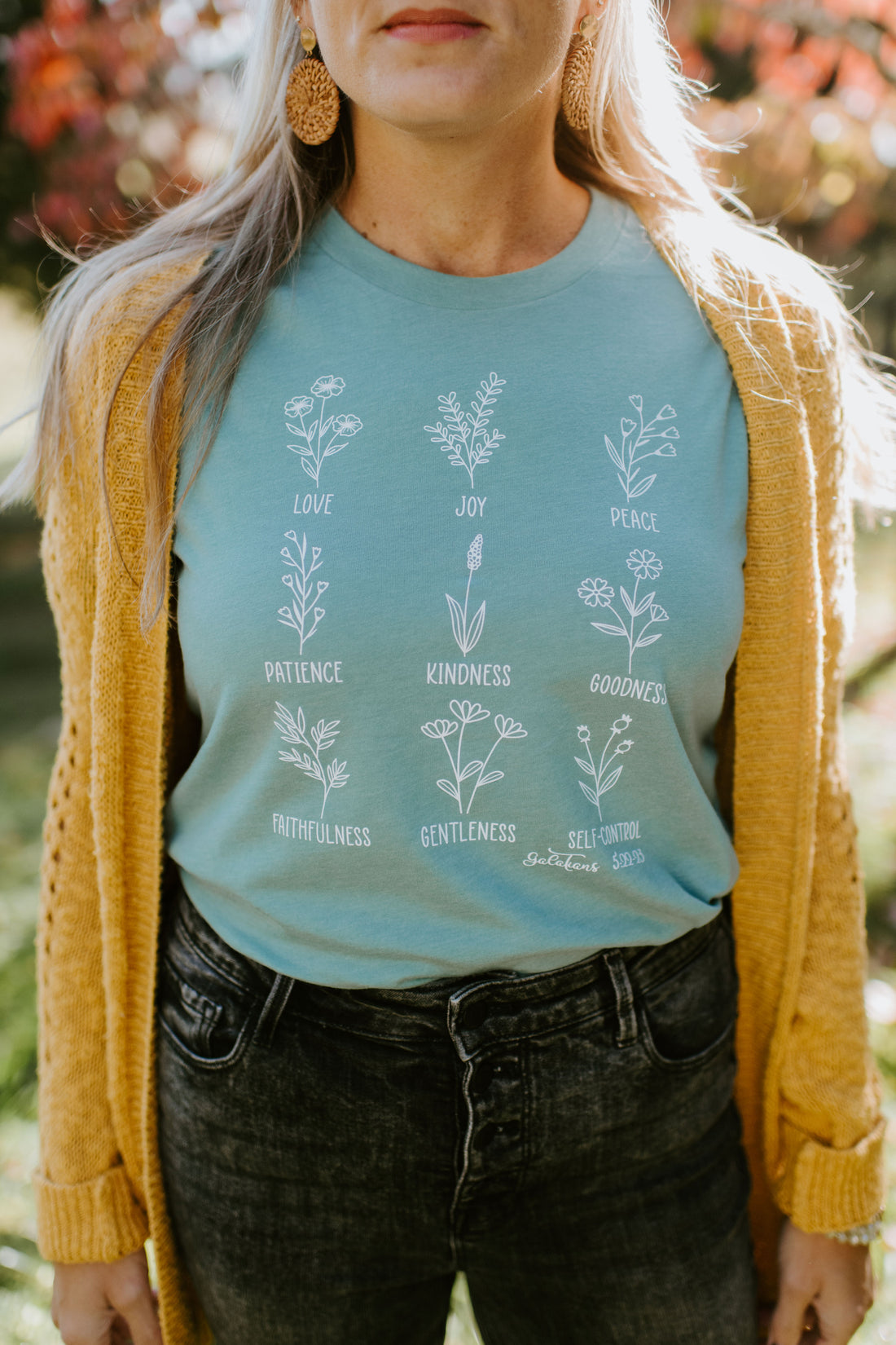 Fruit of the Spirit {Galatians 5:22-23} ~Blue