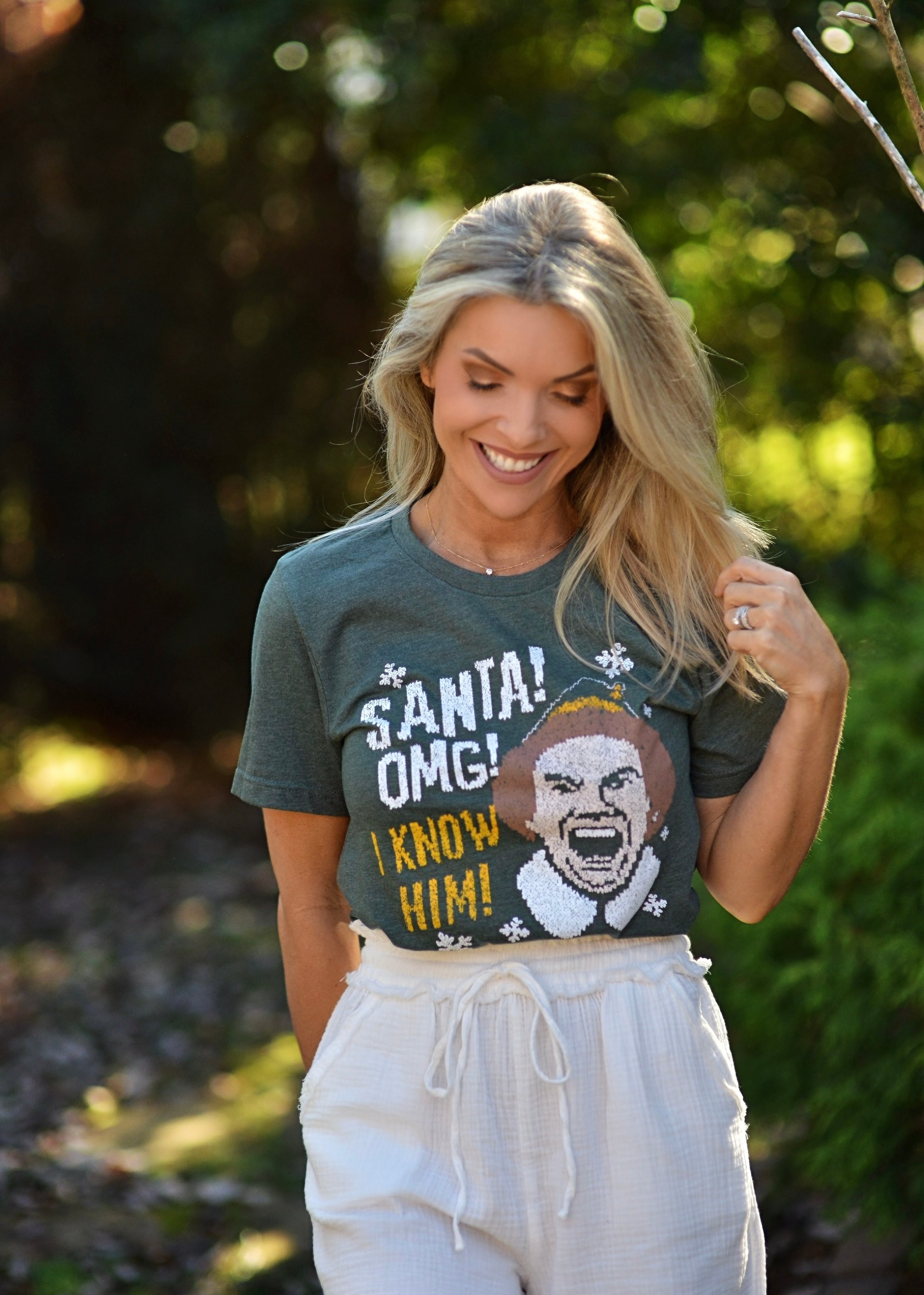 Santa! I Know Him! ~ Adults & Littles {tees}