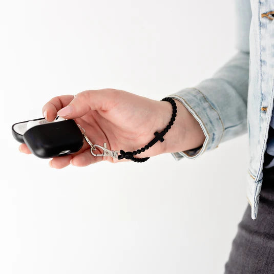 Silicone Cross Keychain {Ryan & Rose}