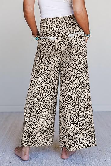 High Rise Wide Leg Pants