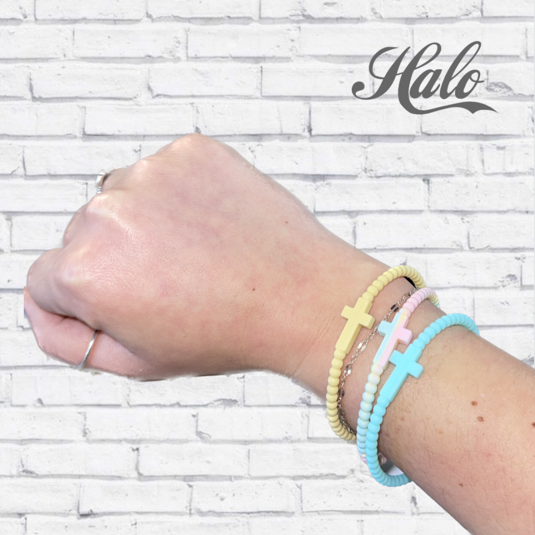 Cross Silicone Bracelets {Ryan & Rose Jesus Bracelets}