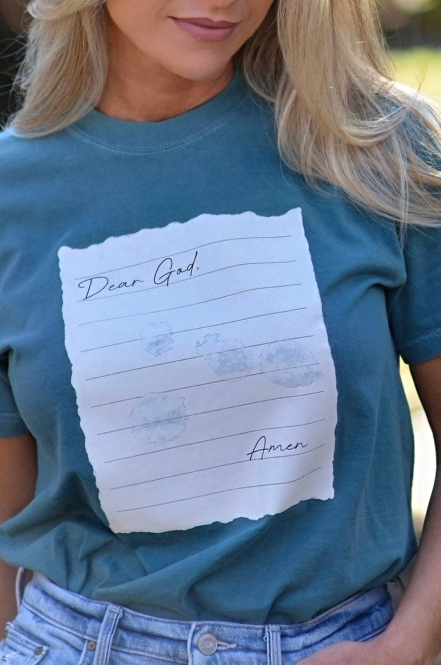 Dear God {Comfort Colors}