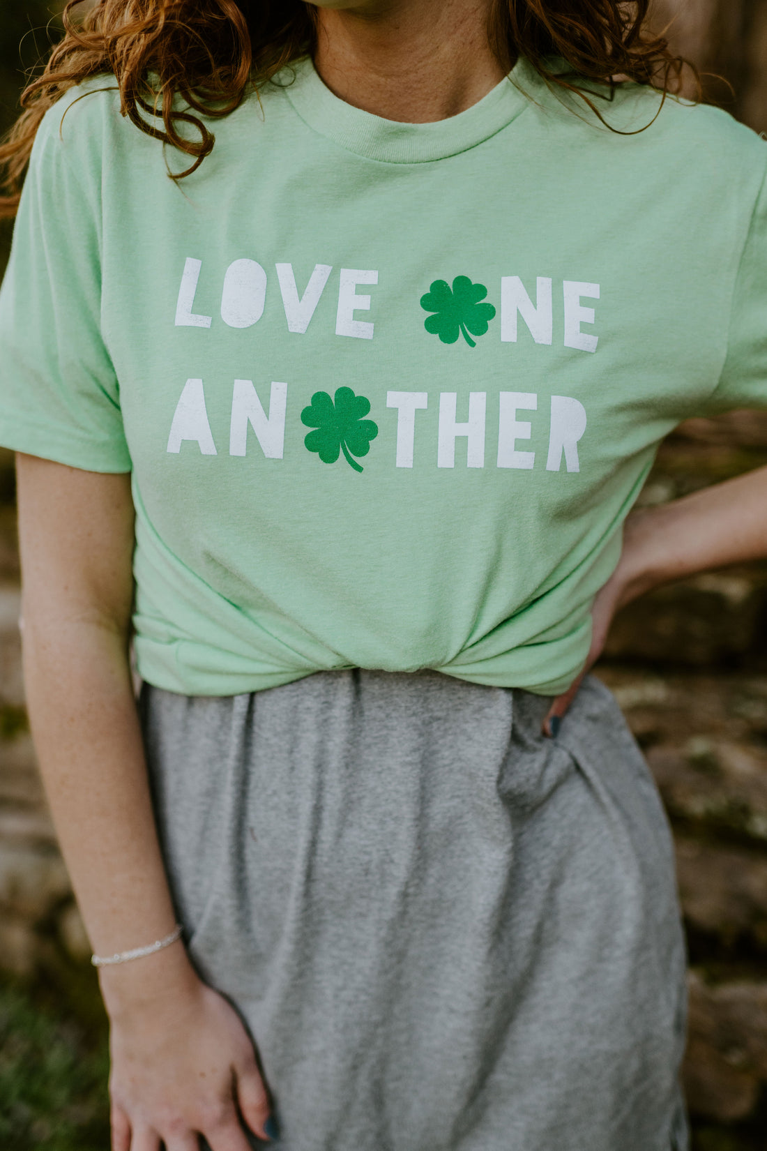 Love One Another {clovers} ~ Adults & Littles