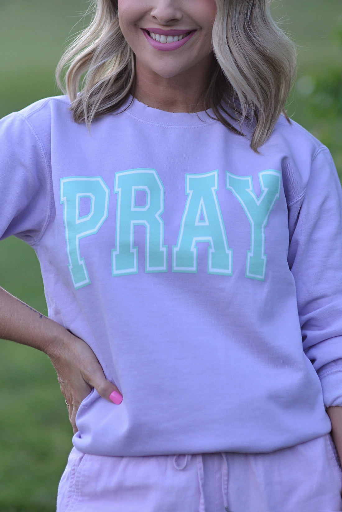Pray ~ Comfort Colors {Fleece}