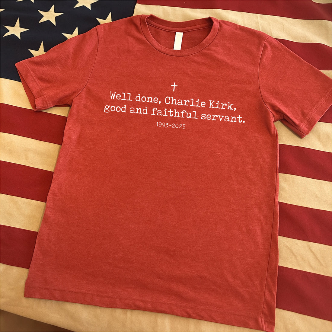 Charlie Kirk {profits to Turning Point USA Faith}