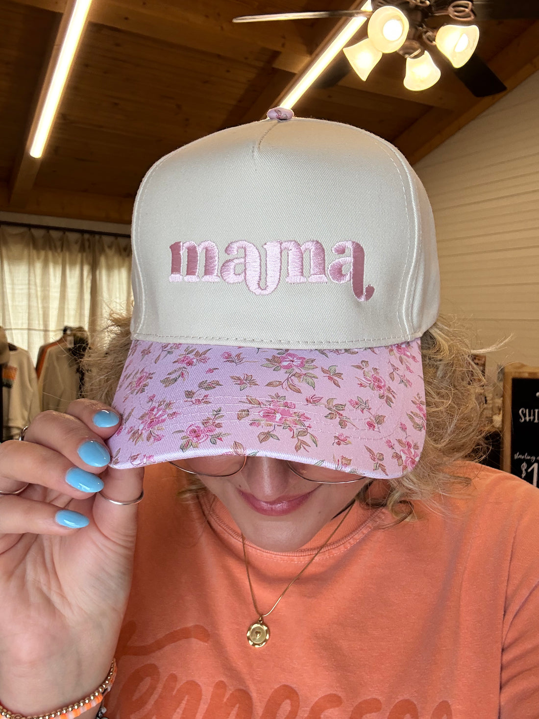 MAMA {Embroidered Hat}