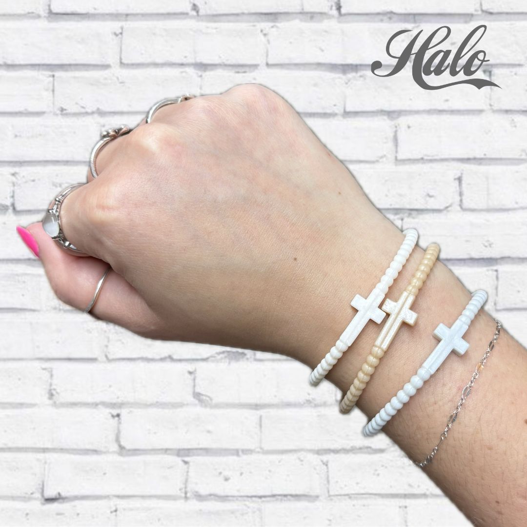 Cross Silicone Bracelets {Ryan & Rose Jesus Bracelets}