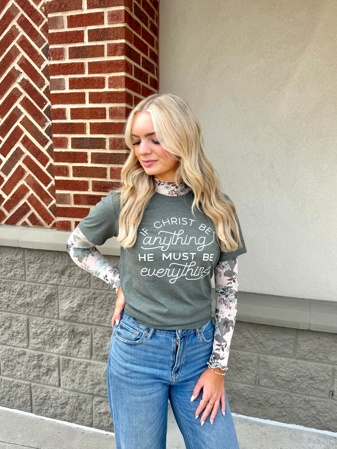Long Sleeve Mesh Tops