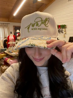 It is well with my soul {Embroidered Hat}