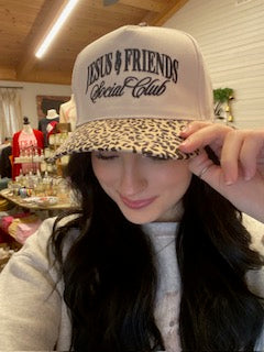 Jesus & Friends Social Club {Embroidered Hat}