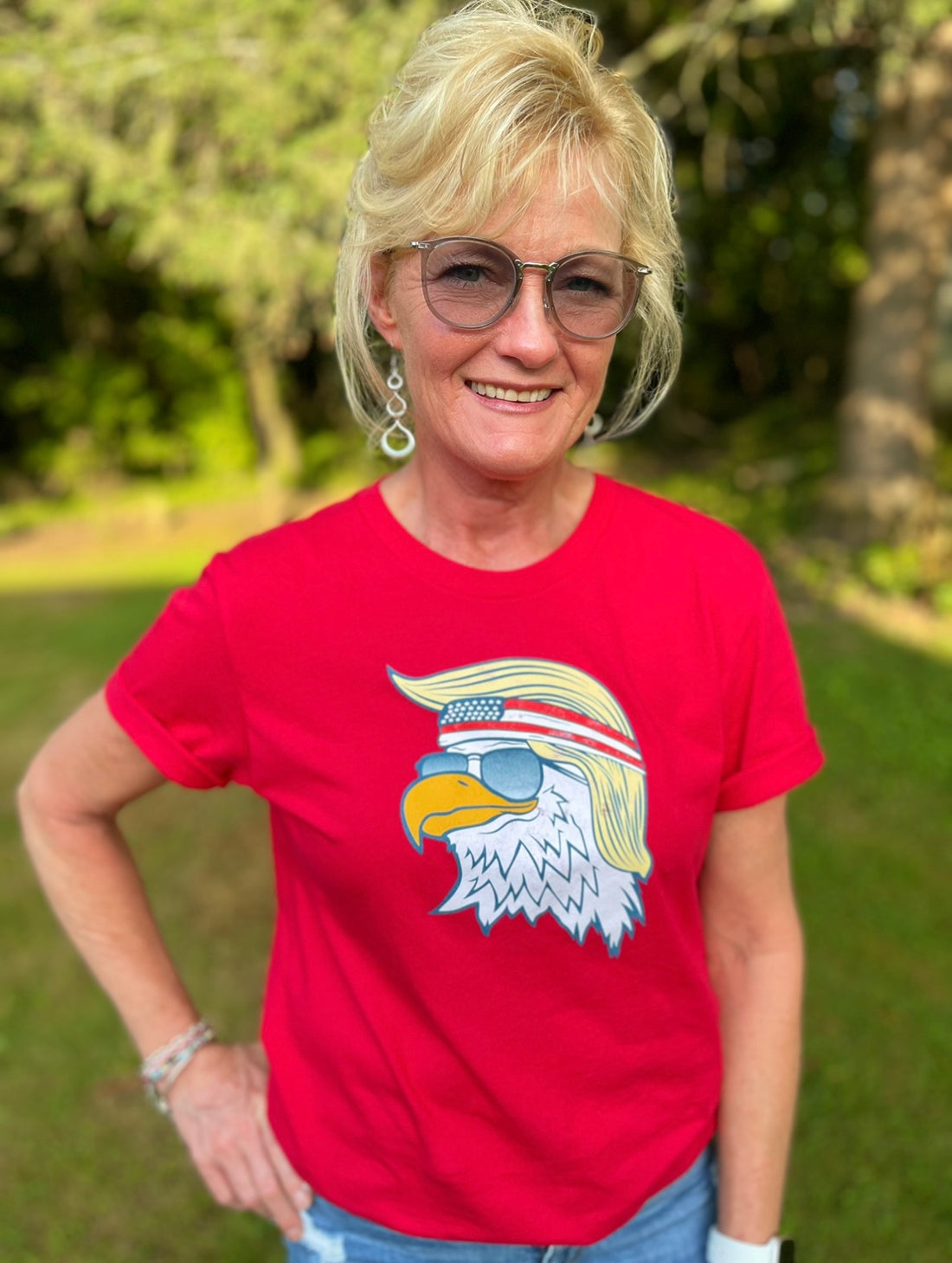 Patriotic Eagle ~ Trump style {Adults & Littles}