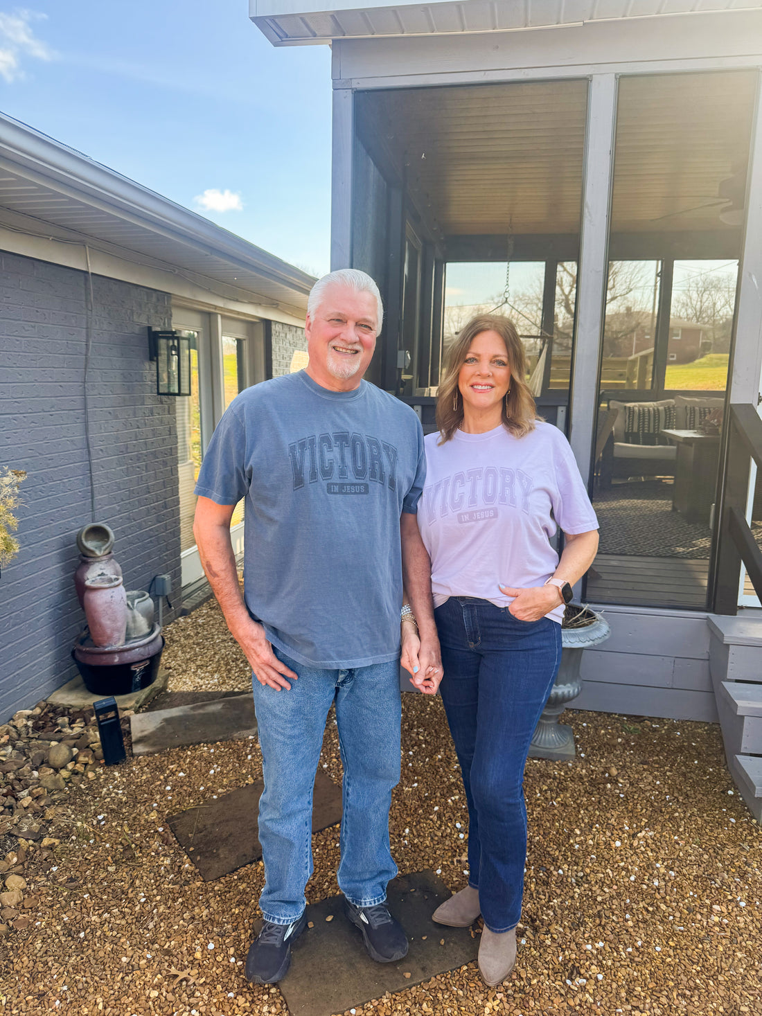 Victory in Jesus ~ Tee {Comfort Colors}