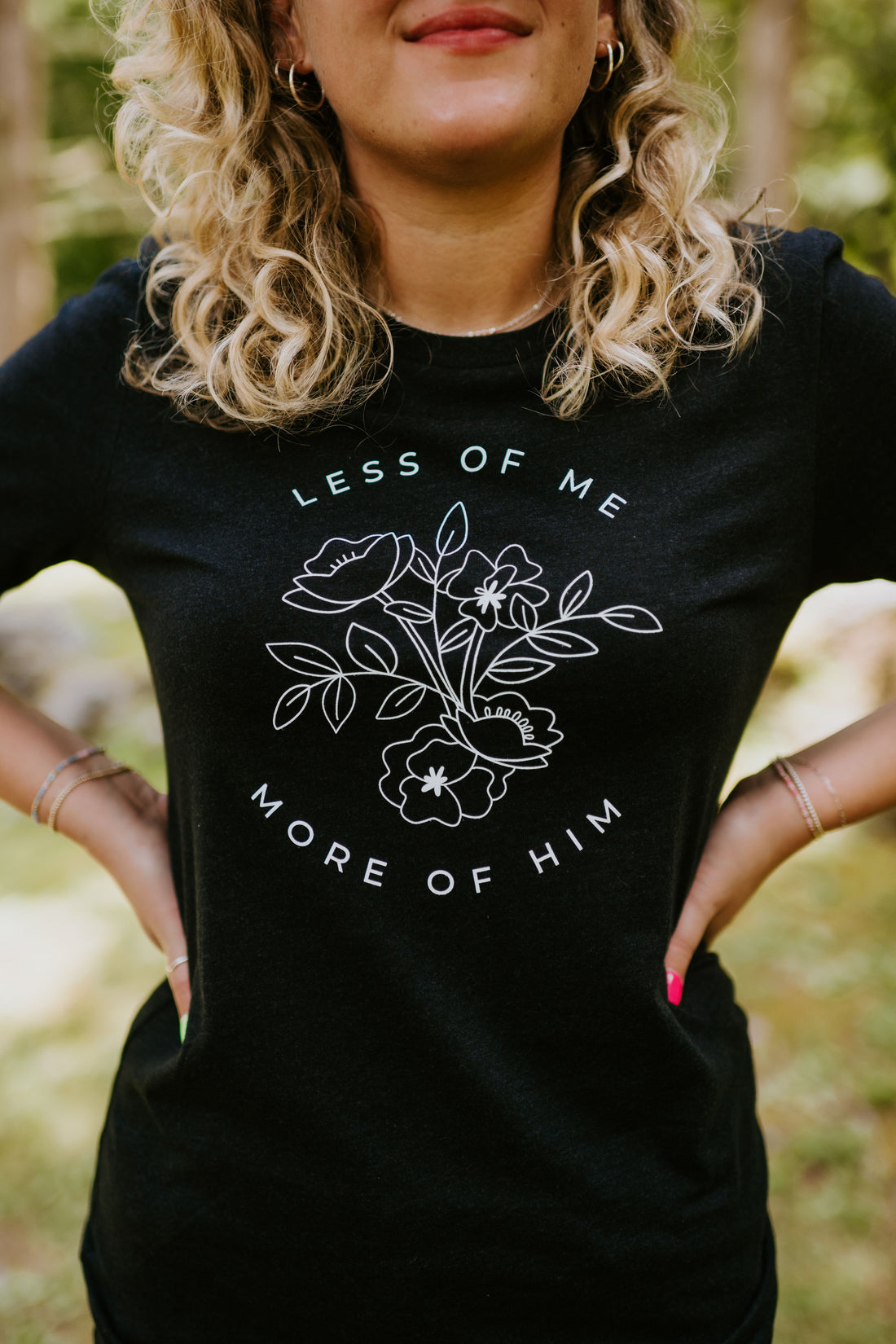 Less of Me, More of Him {floral}