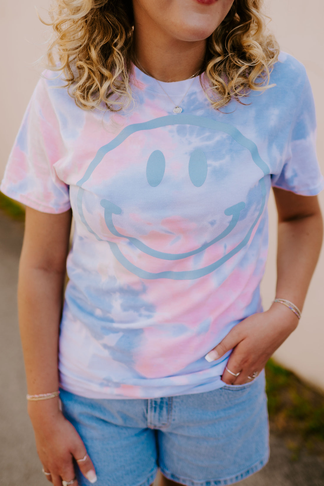 Smiley Face Tie Dye {3 colors}