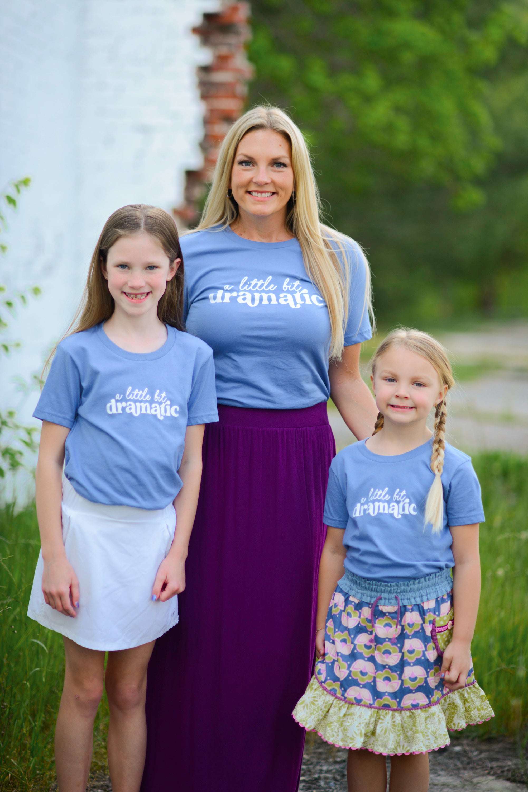 A Little Bit Dramatic ~ Adults & Littles {Lavender Blue}