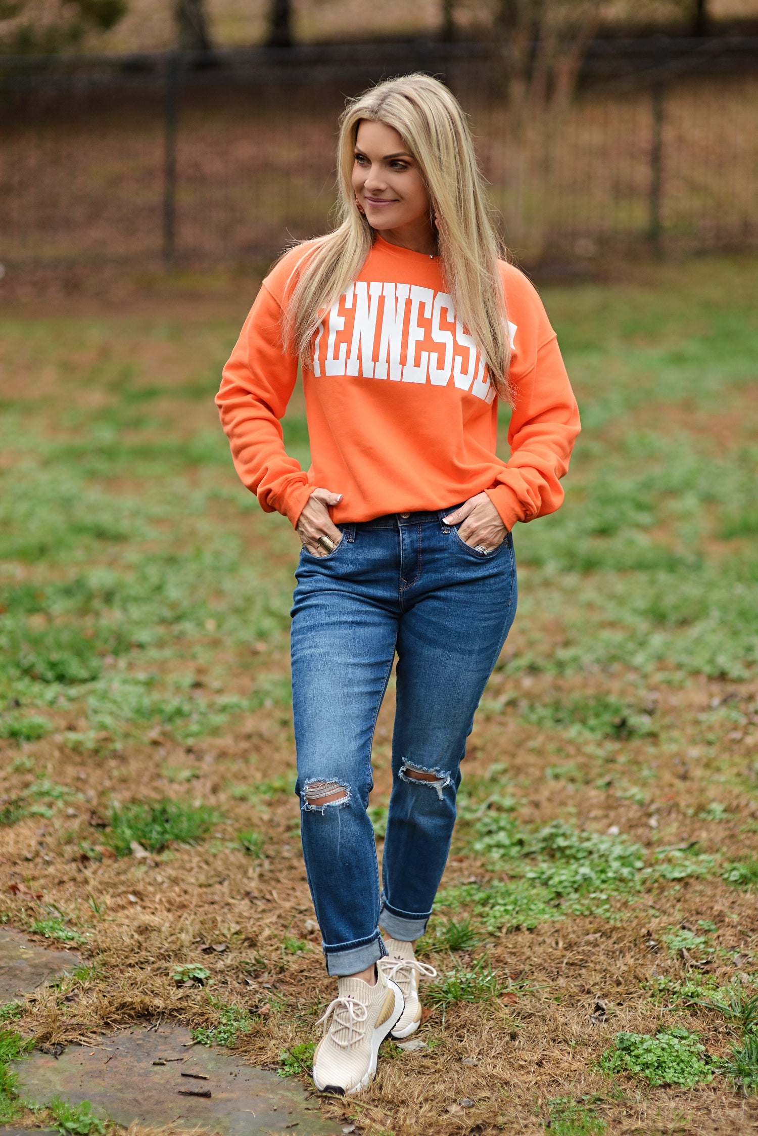 TENNESSEE {Orange Crewneck Fleece}