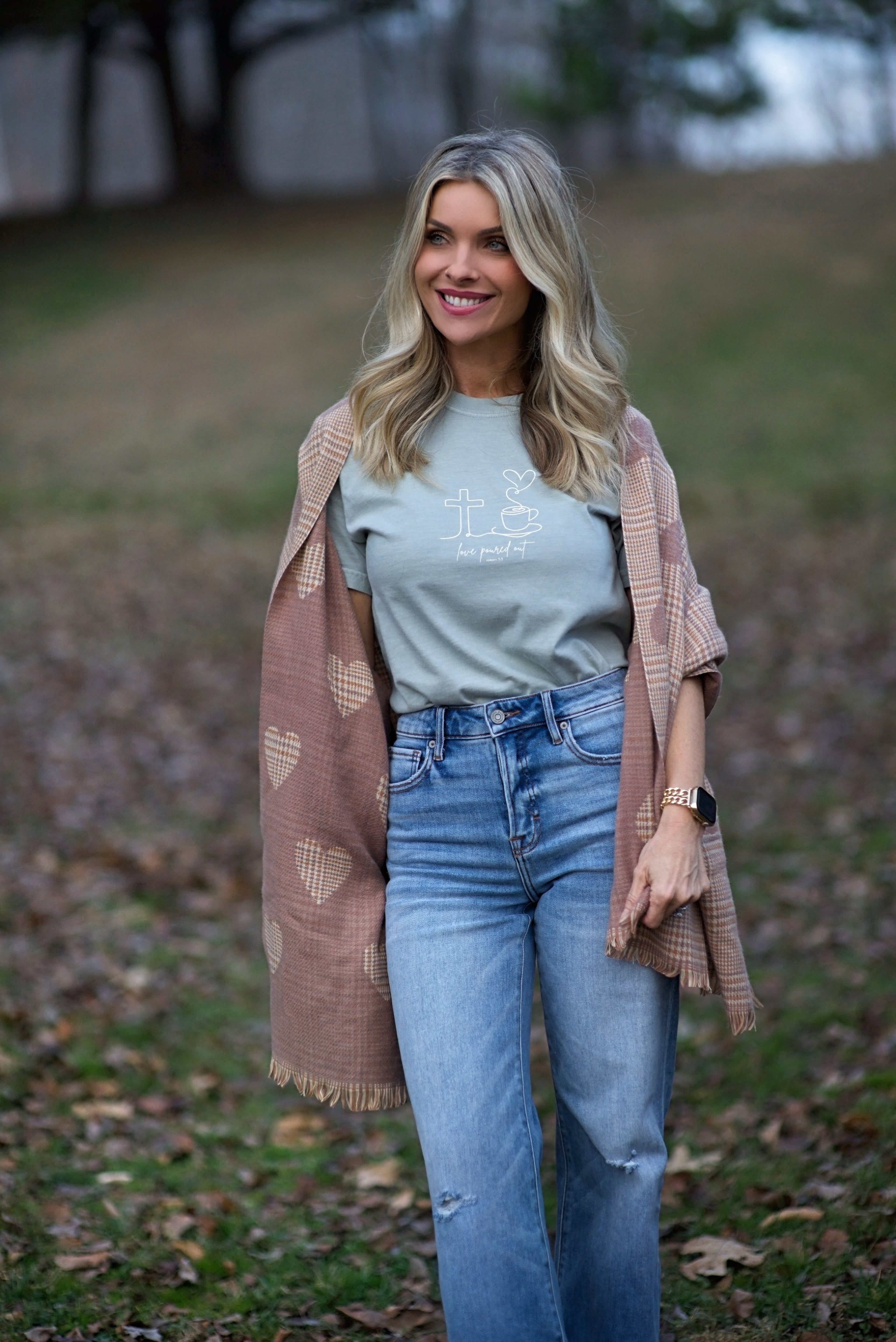 Love Poured Out {Romans 5:5} ~ Comfort Colors