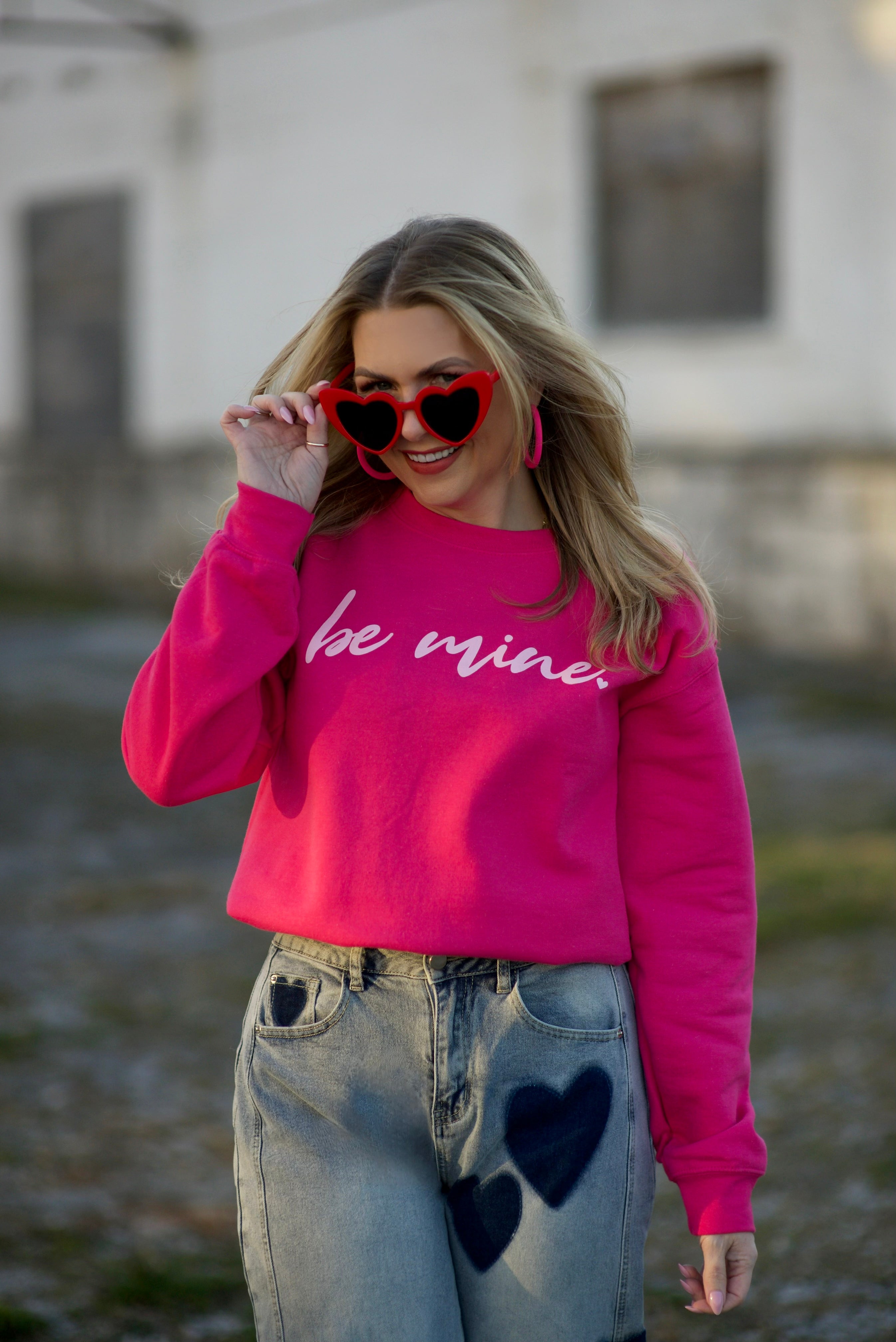 Be Mine {Crewneck Fleece}