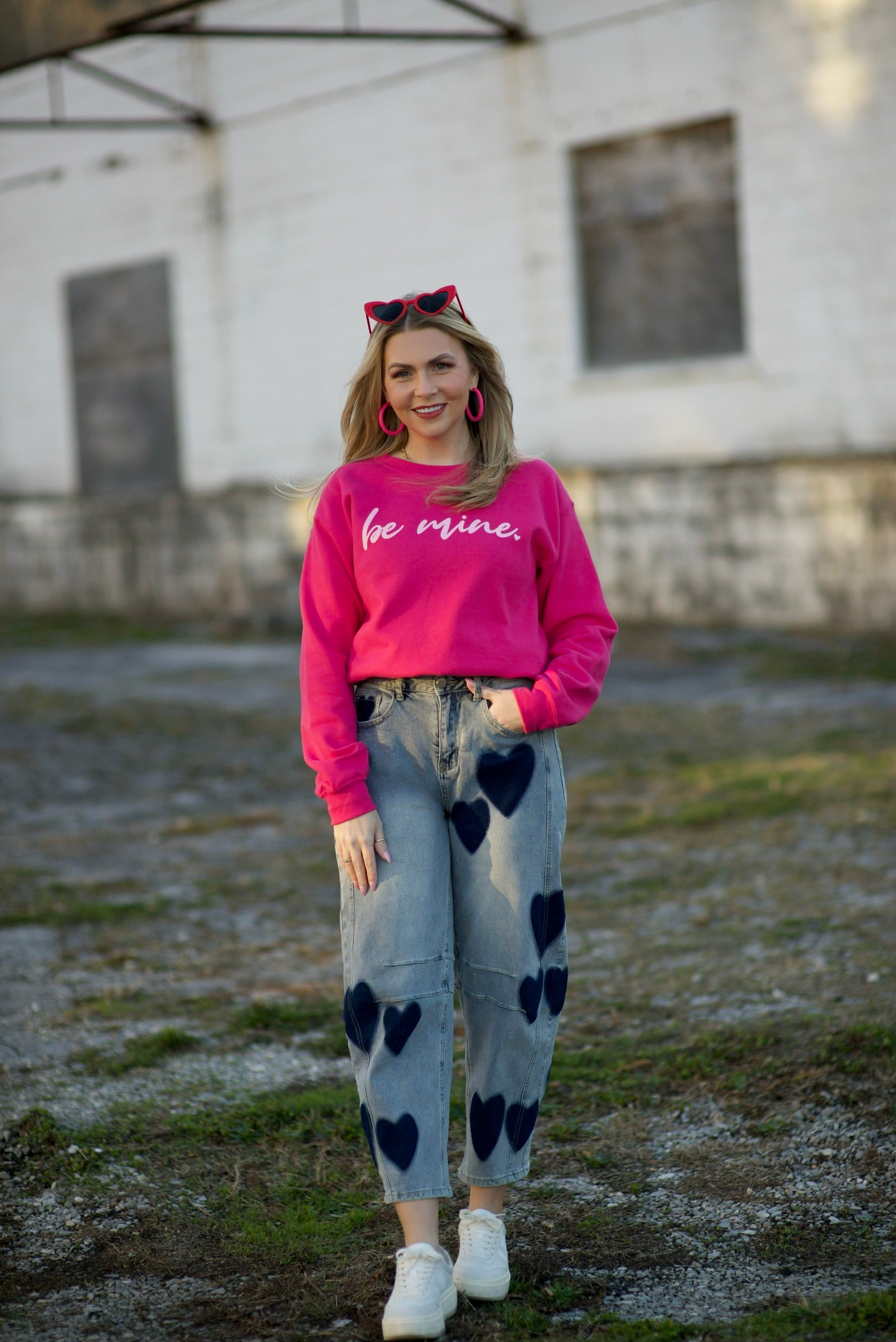 Be Mine {Crewneck Fleece}