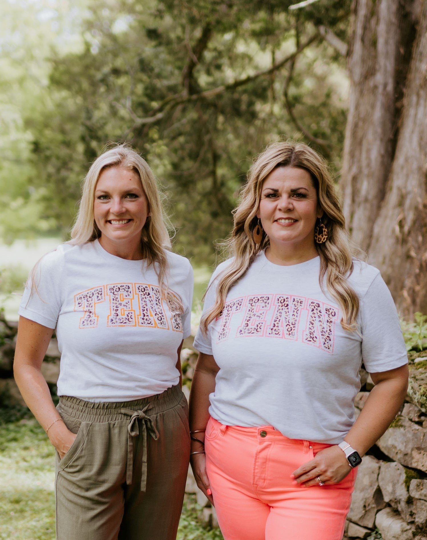 TENN Leopard {orange} ~ Tee