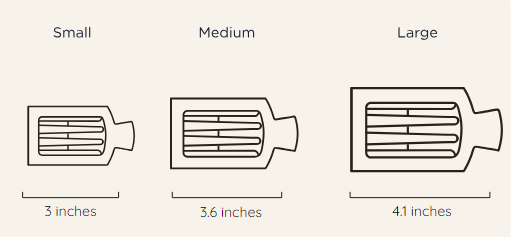 Teletie Flat Square Clips {Neutrals Collection}