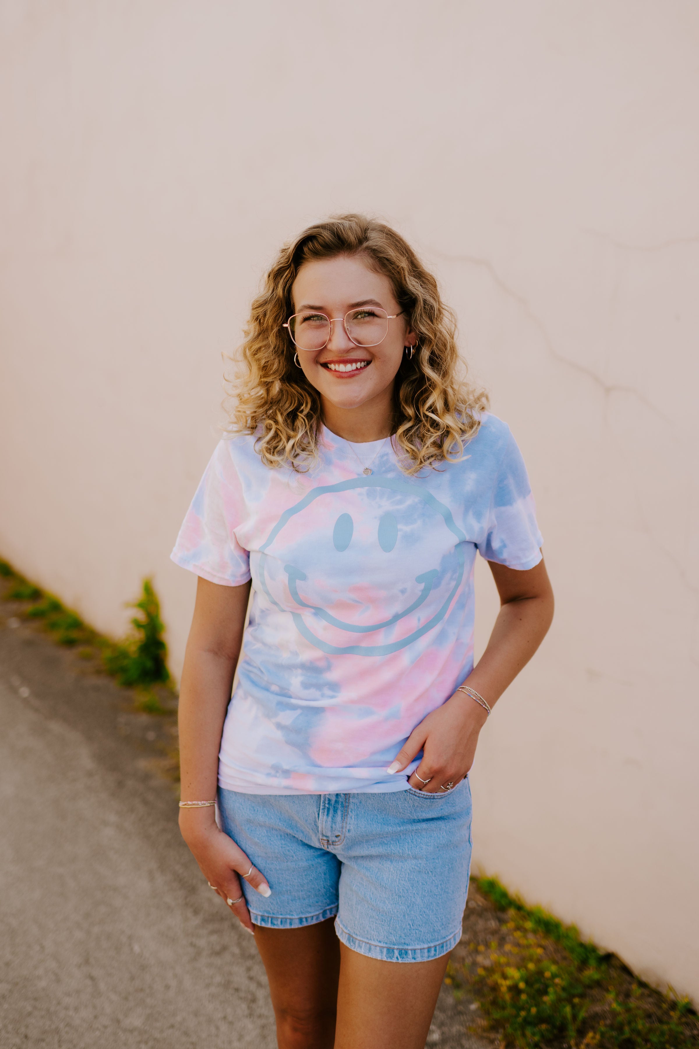 Smiley Face Tie Dye {3 colors}