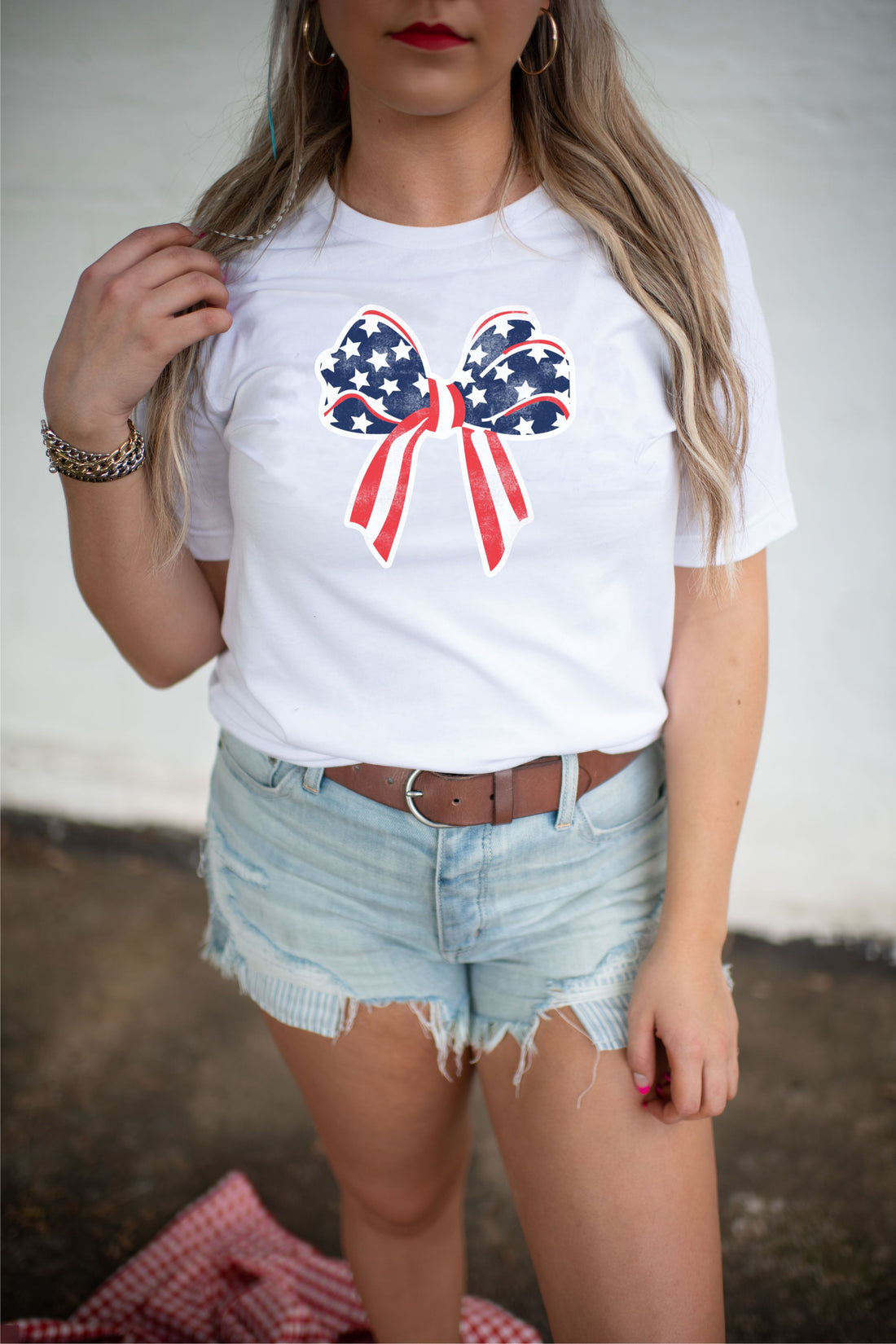 USA {Bow} ~ Comfort Colors