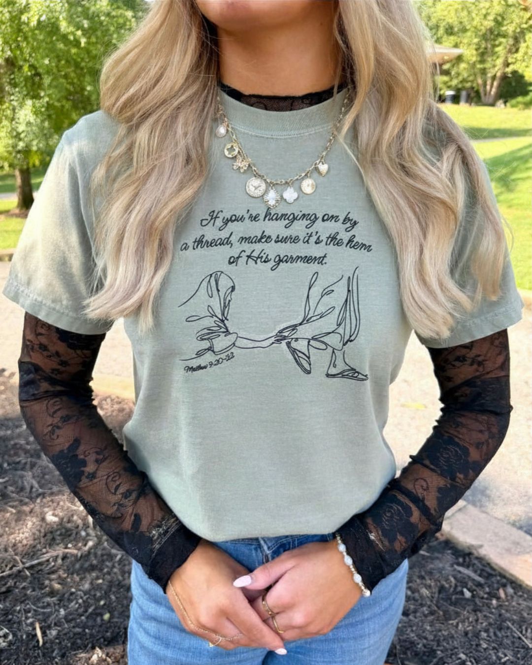 Hem of His Garment {Comfort Colors}