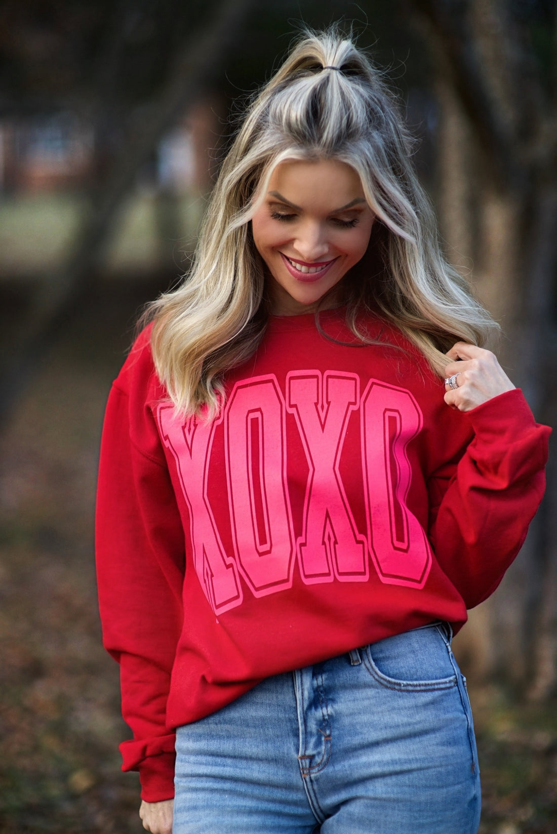 XOXO {crewneck fleece}