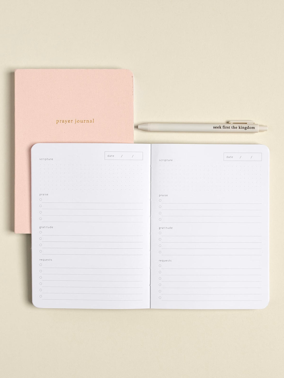 Guided Prayer & Reflection Journal {Church Notes}