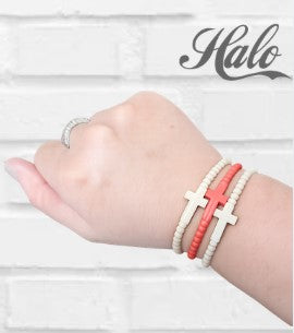 Youth Cross Silicone Bracelets {Ryan & Rose Jesus Bracelets}