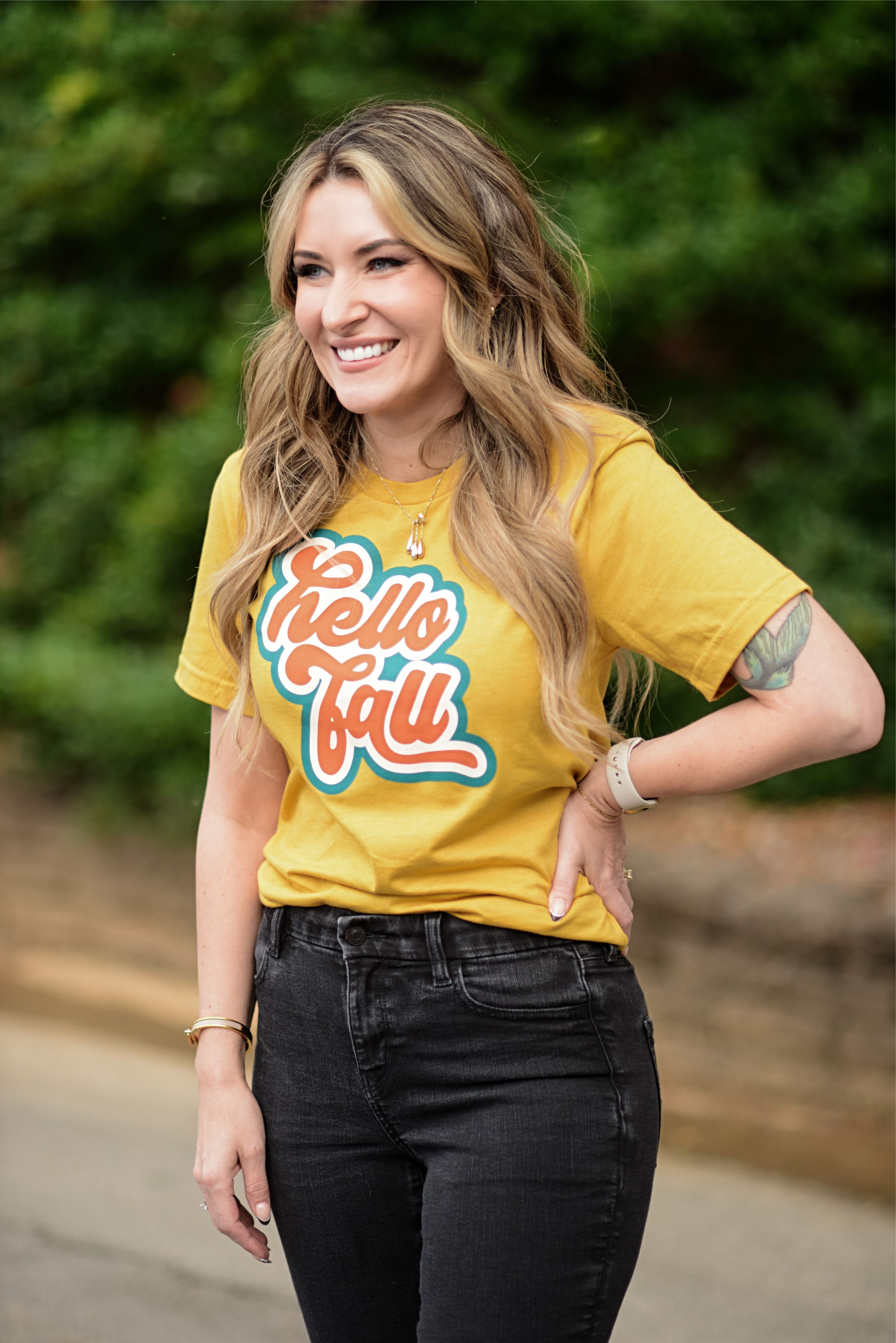 Hello Fall {mustard}
