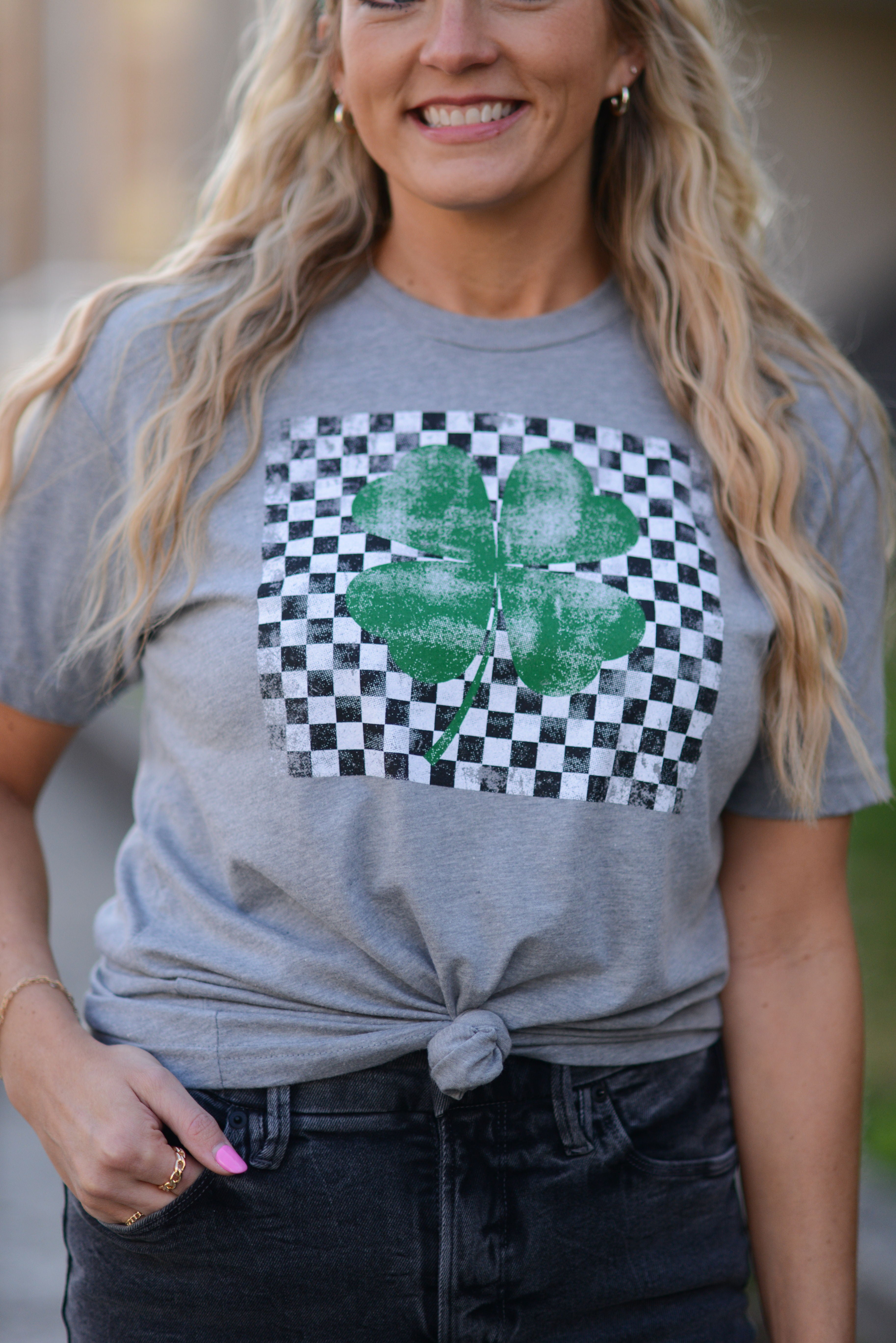 Shamrock Checkerboard ~ Adults & Littles