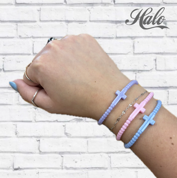 Cross Silicone Bracelets {Ryan & Rose Jesus Bracelets}