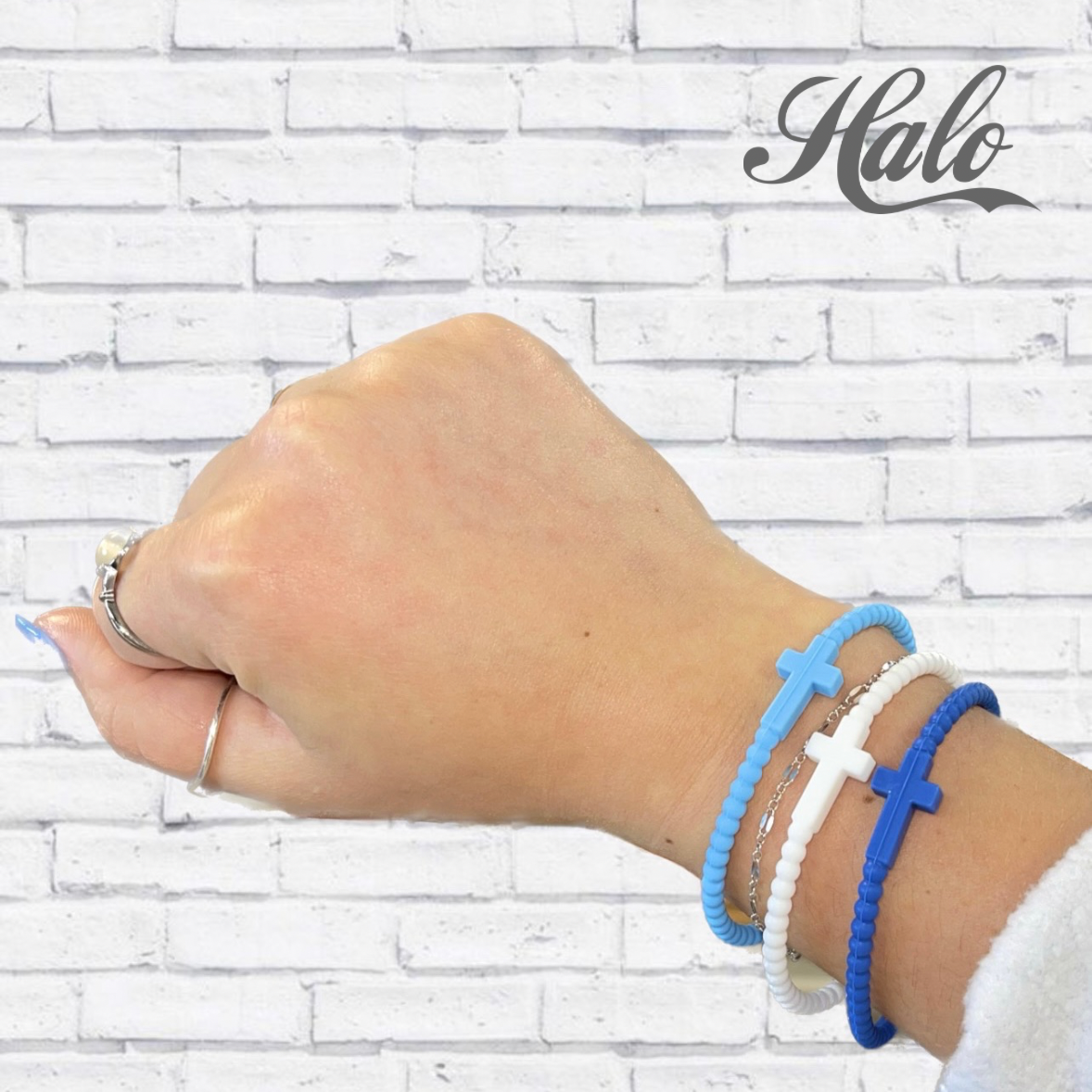 Cross Silicone Bracelets