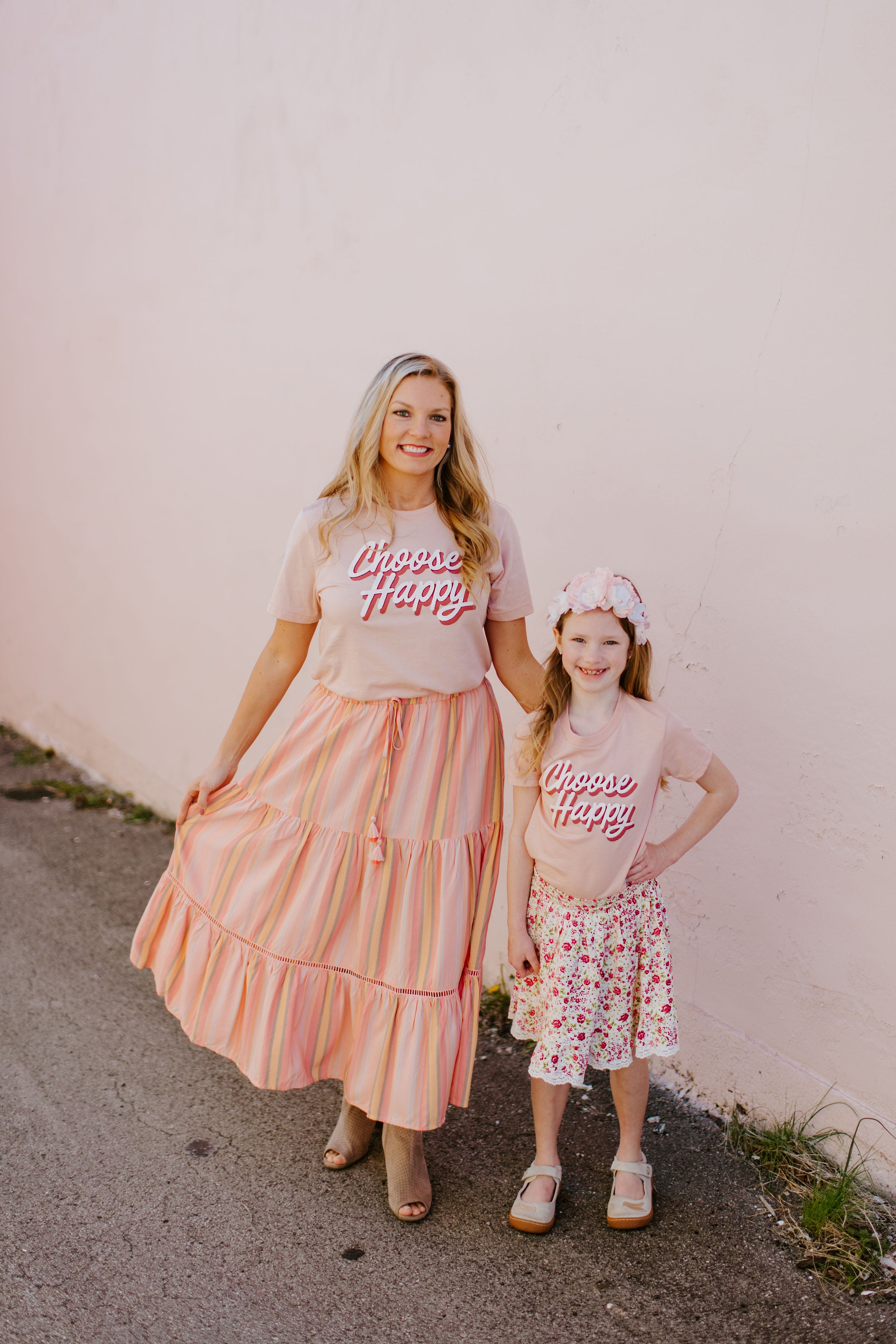 Choose Happy {Peach}