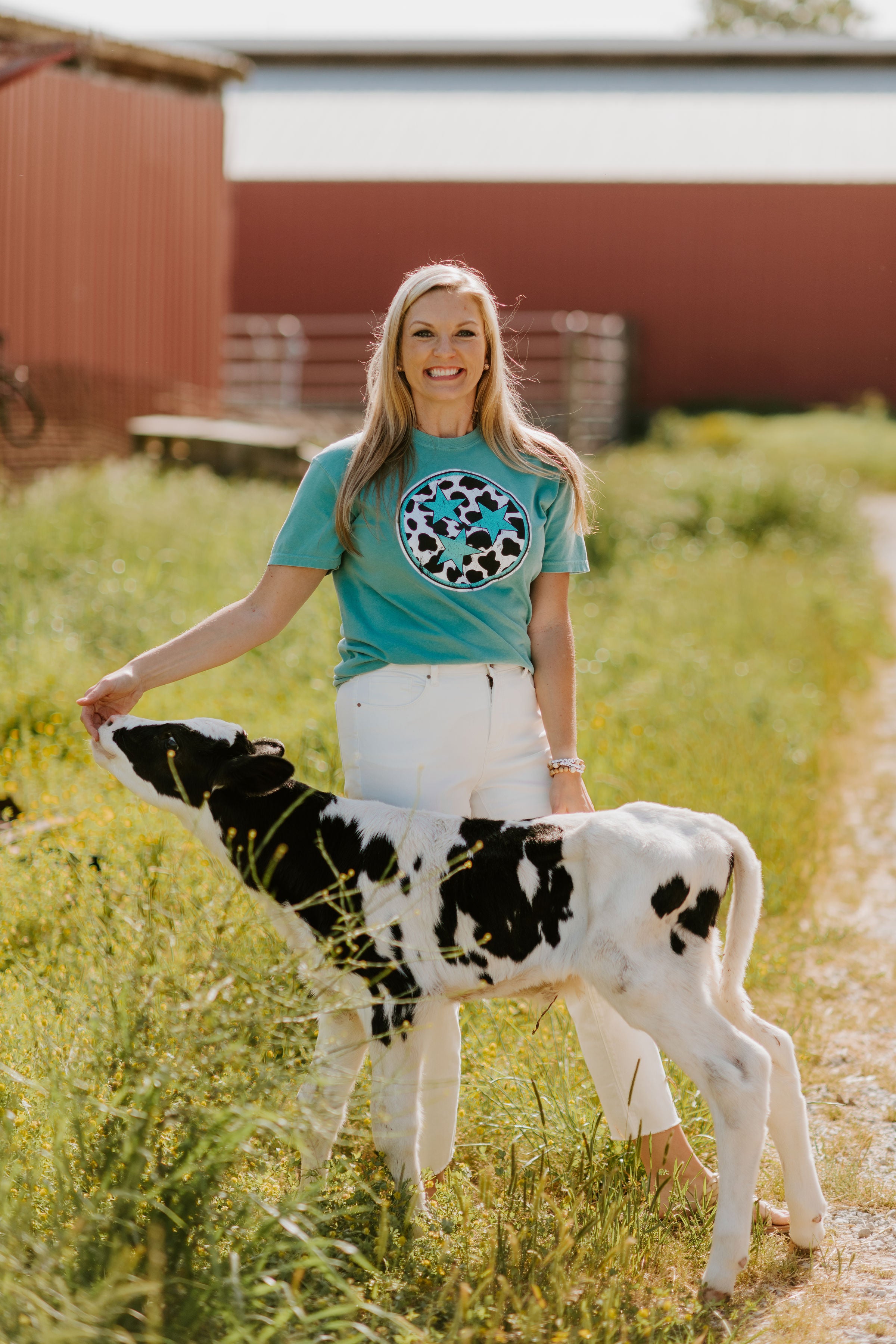 Tristar Cow Print {Comfort Colors}