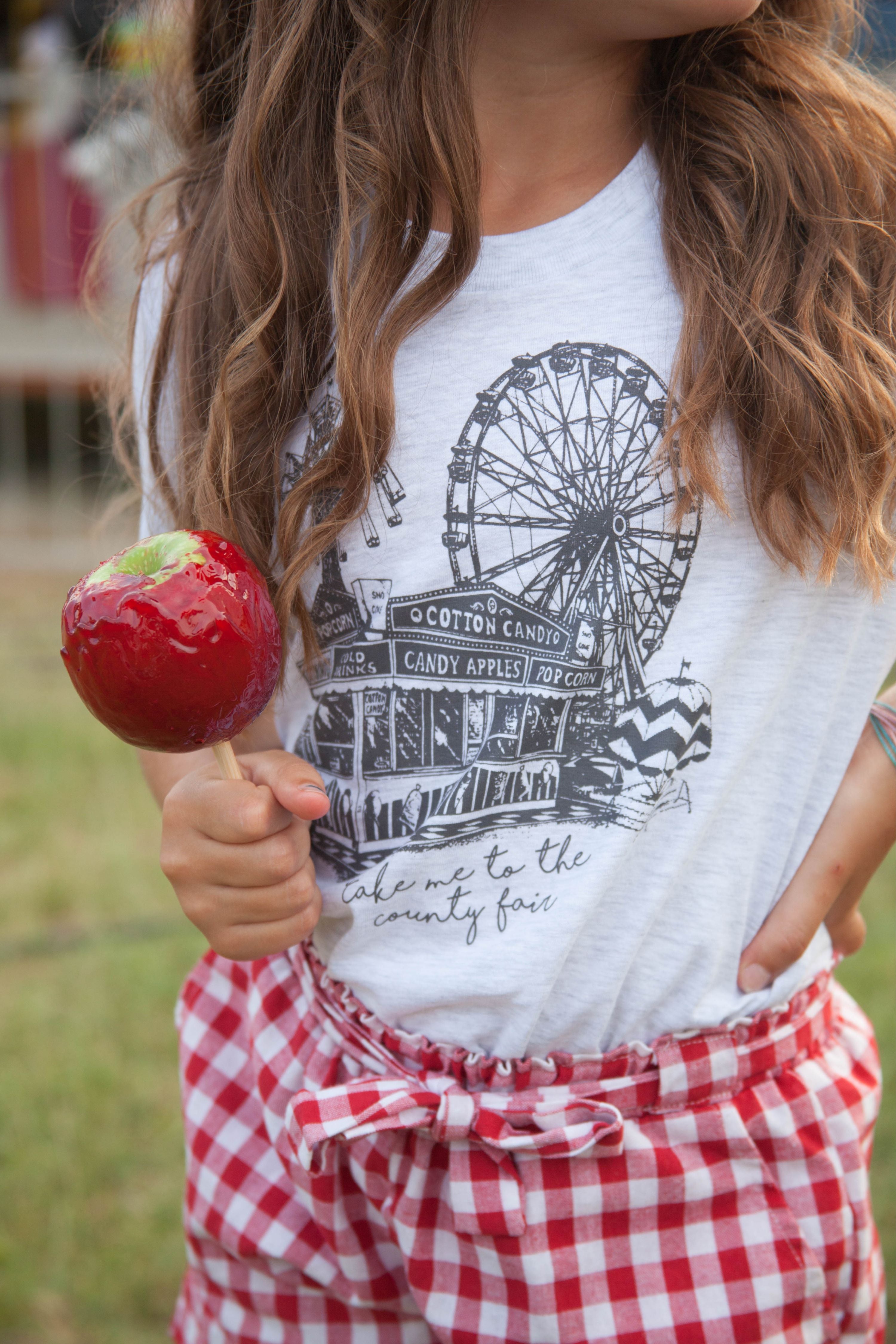Take Me To The County Fair ~ Charcoal ink {Adults & Littles}