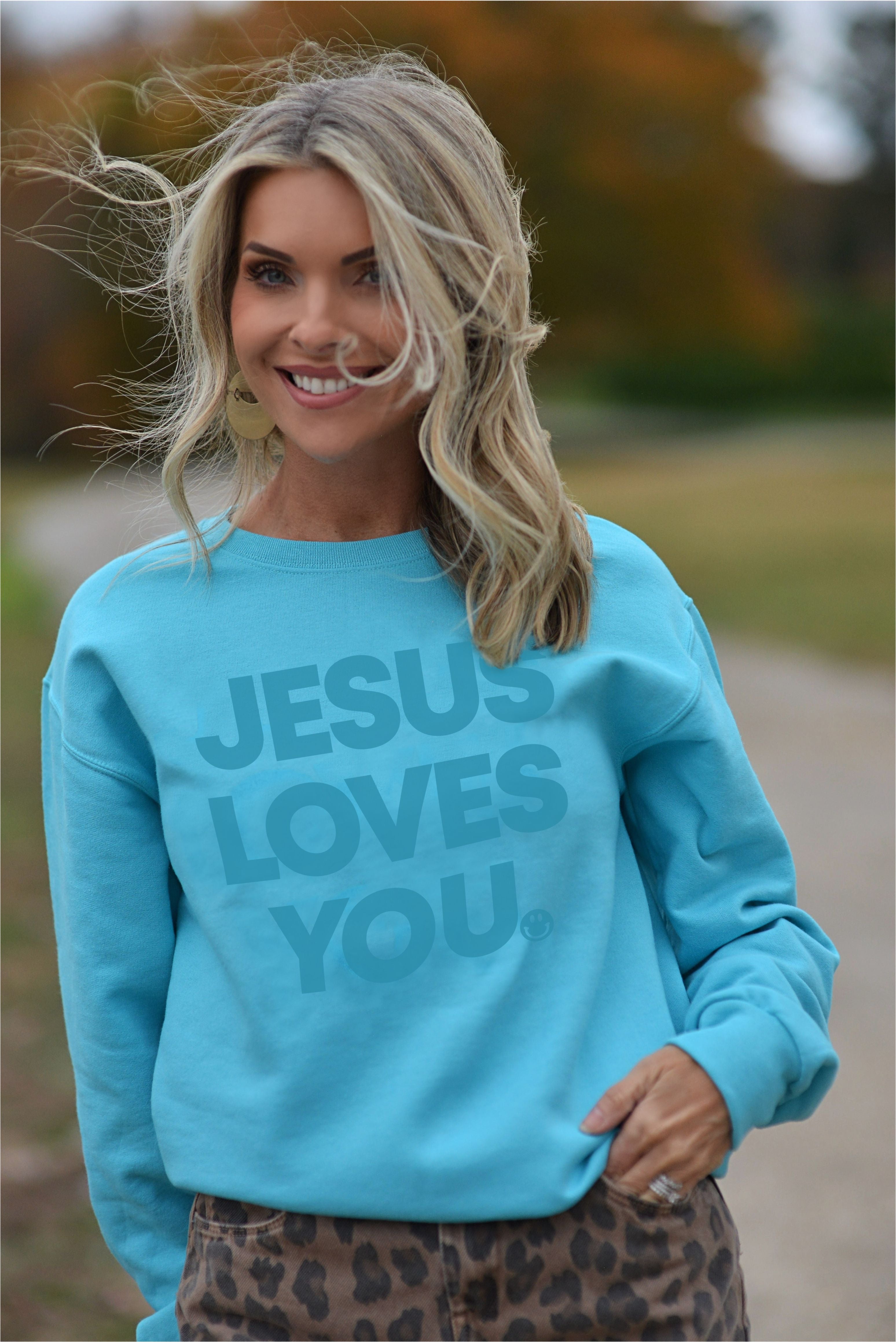Jesus Loves You {fleece}