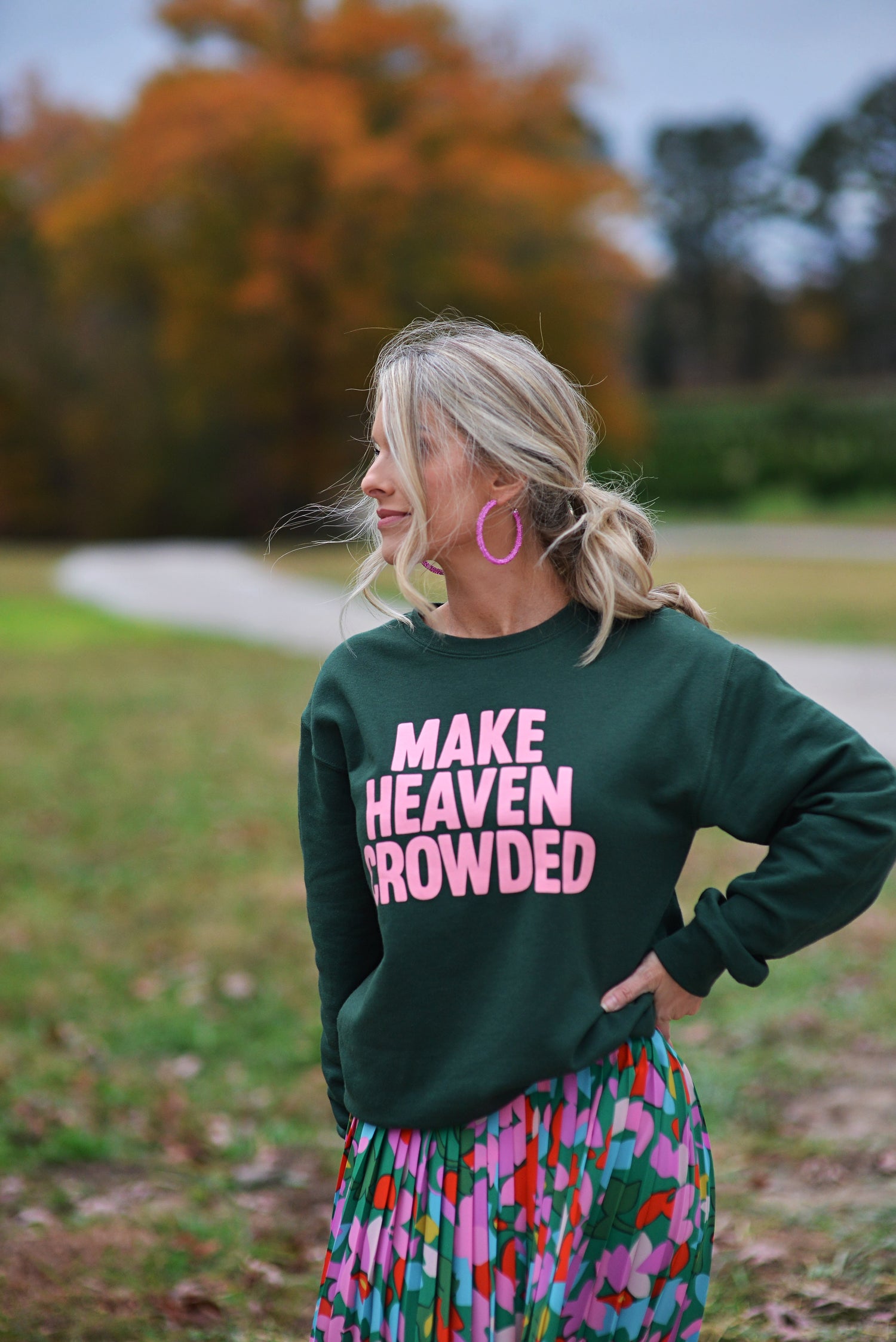 Make Heaven Crowded {Crewneck Fleece}