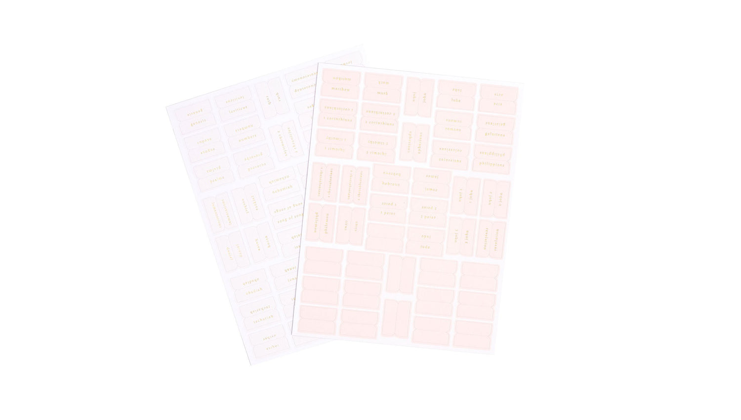 Church Notes Bible Tabs
