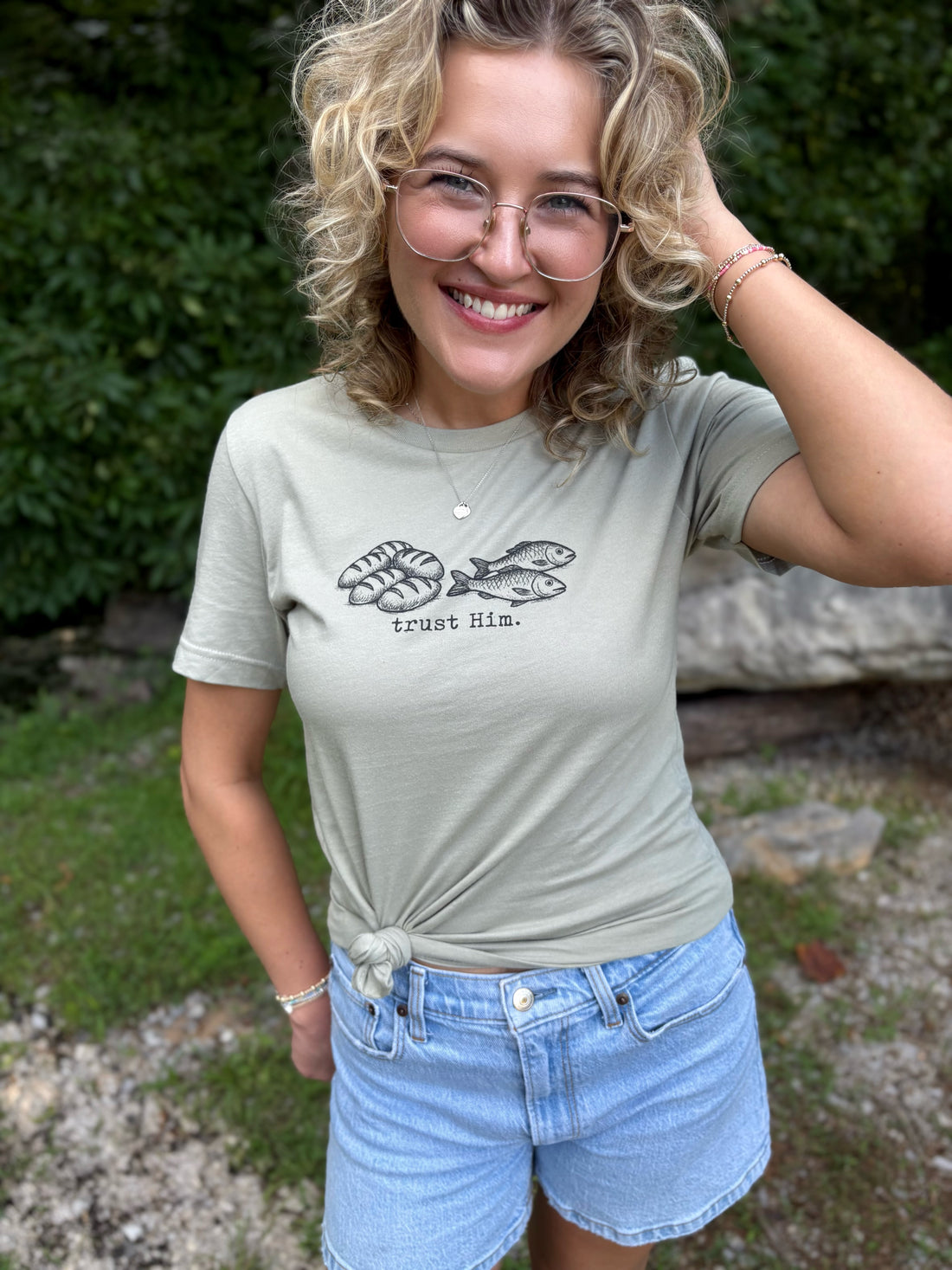 Trust Him {five loaves + two fish}