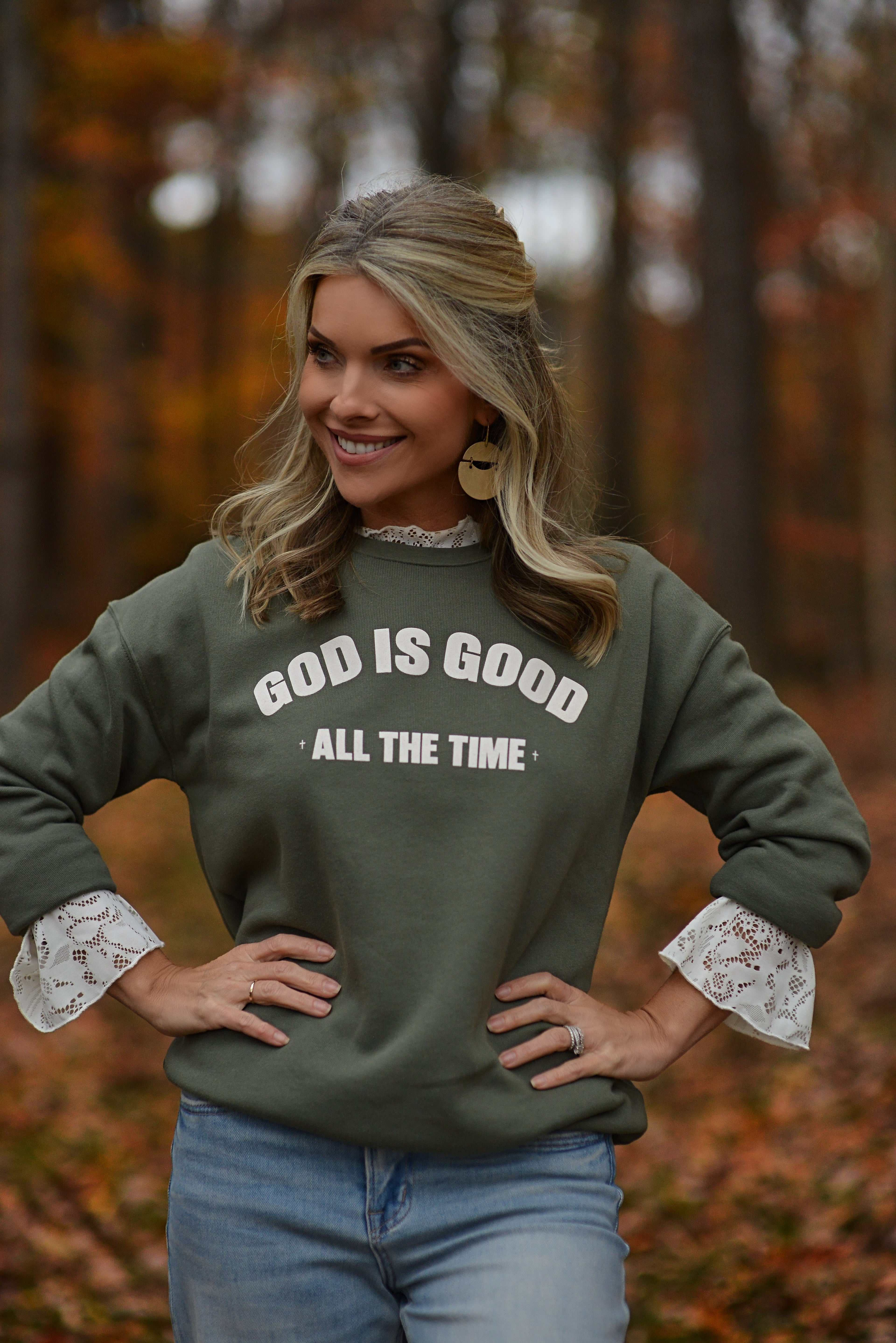 God is Good All the Time {Fleece}